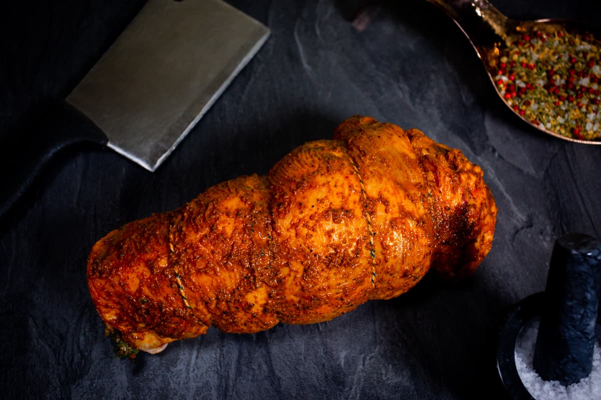 Stuffed & Rolled Leg Of Lamb