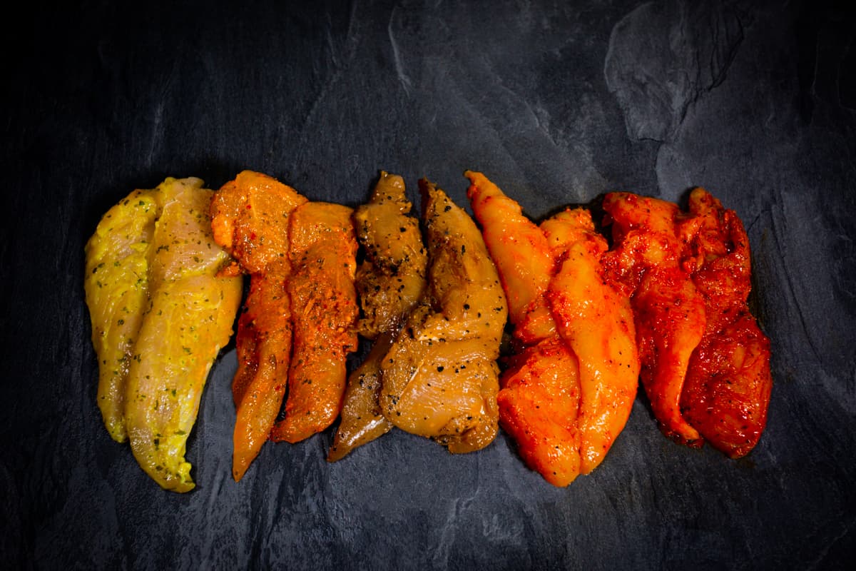 Marinated Chicken Goujons