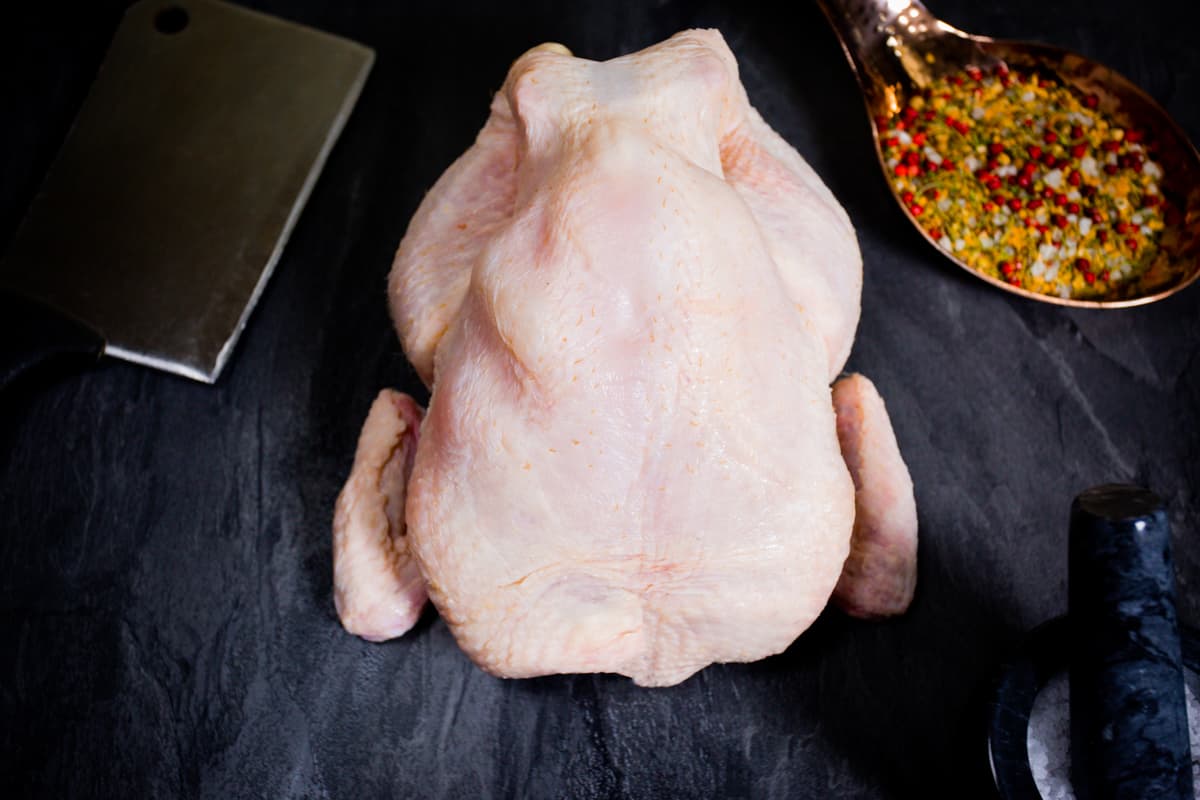 Whole Chicken Skin On